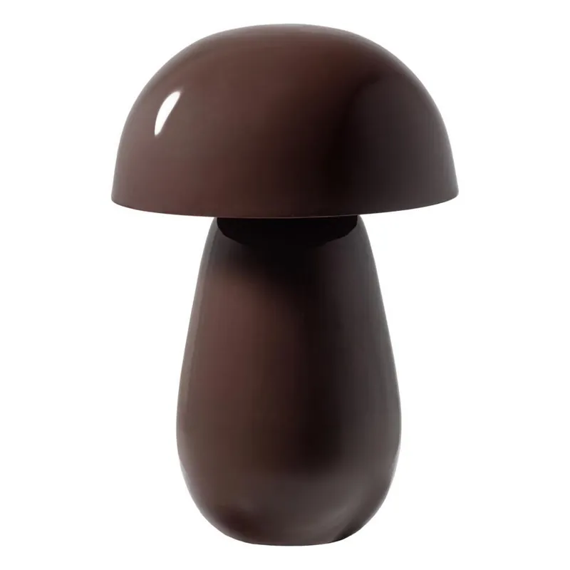 WOOOD Lumor Tafellamp - Metaal - Hoogglans Bruin - 44x31x31 Betrouwbaar
