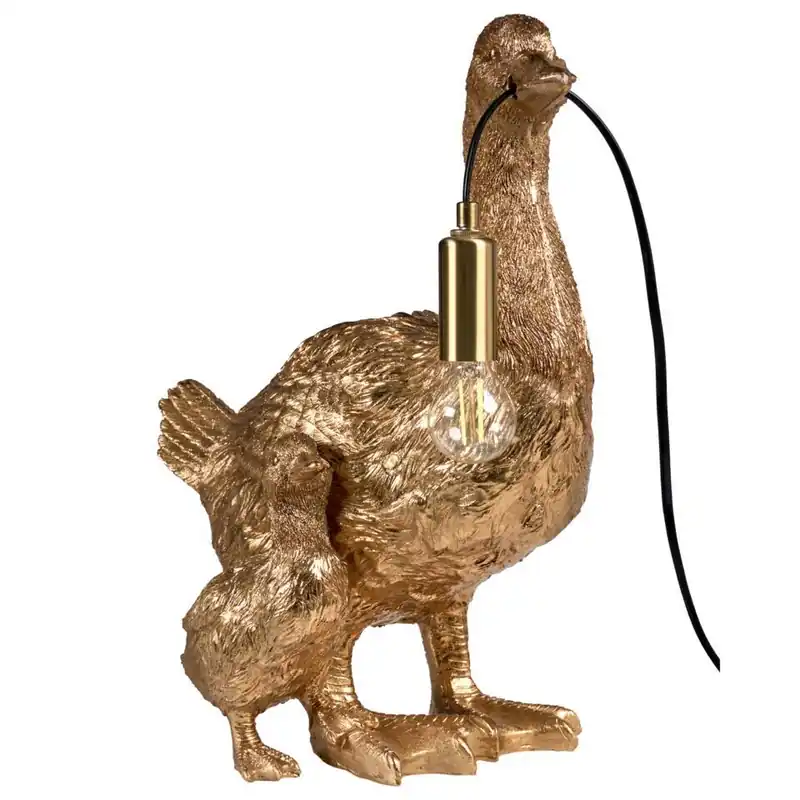 DAFFY - Tafellamp - Goud - Polyresin Lage Kosten