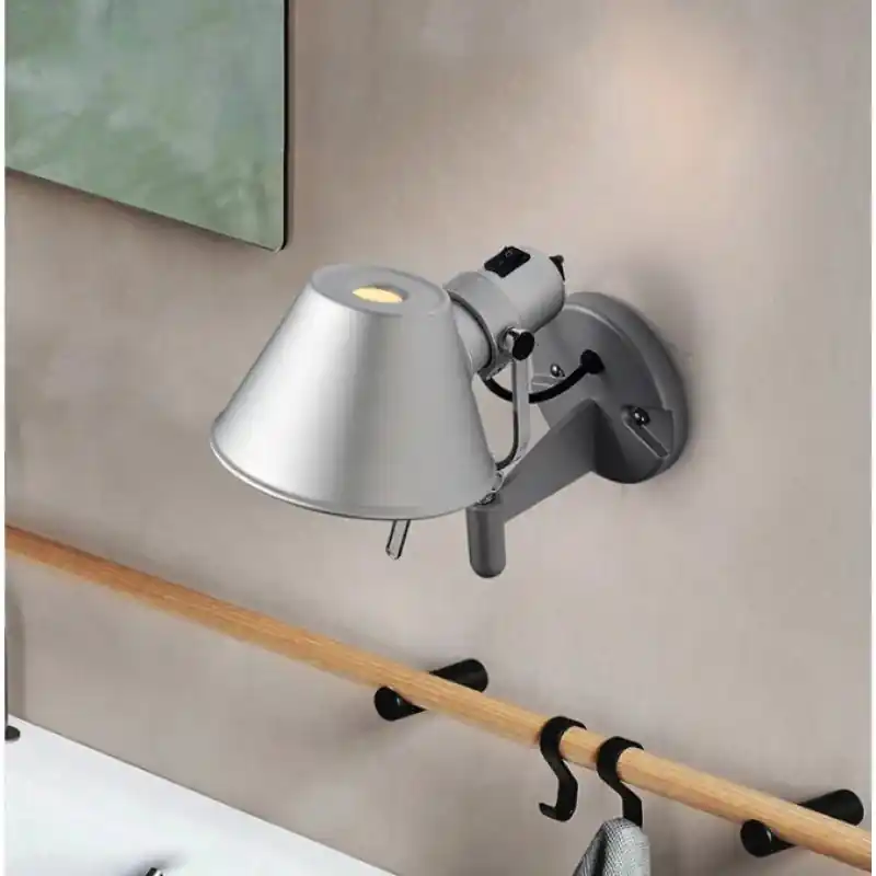 RockFleur - Industrieel Wandlamp Slaapkamer & Woonkamer Verstelbaar Leeslampje Populair