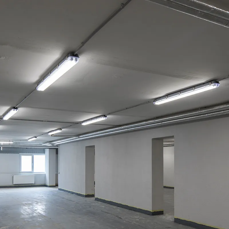 Direct Beschikbaar 6x LED diffusorlampen, 4320 lumen, neutraal wit, L 120 cm