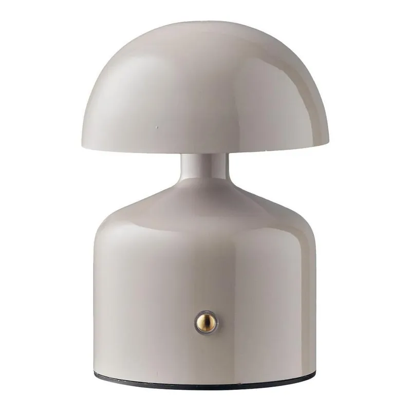 Nieuw Hioshop Elida bureaulamp oplaadbaar grijs