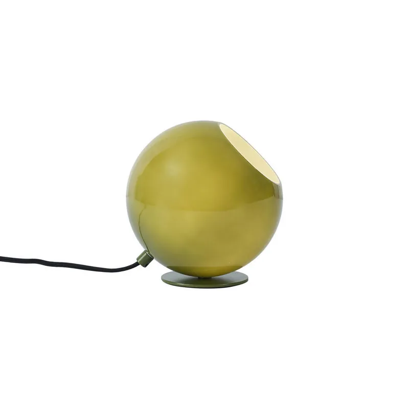 Qazqa tafellamp met glas mabel groen e27 Nieuw