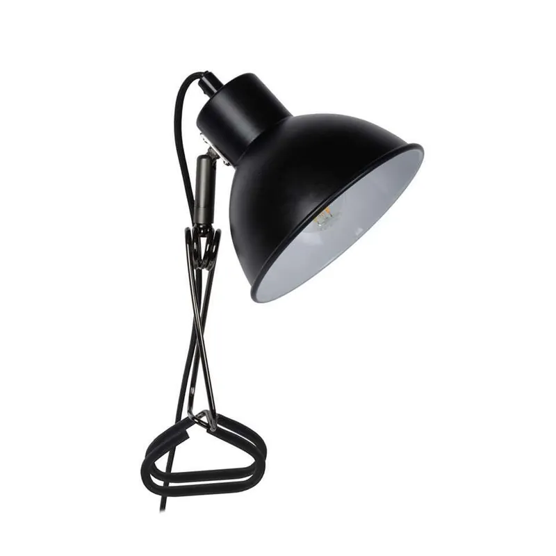 Betrouwbaar Lucide klemlamp Moys - zwart