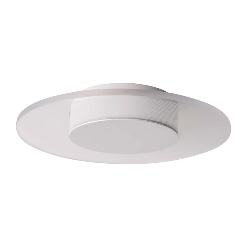 LED plafondlamp, metaal, wit, dimmer, D 29 cm Must-Have