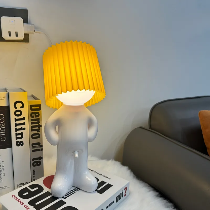 VerlegenLicht - USB Gevoed Geometrische Tafellamp met Kleurrijk Licht Premium