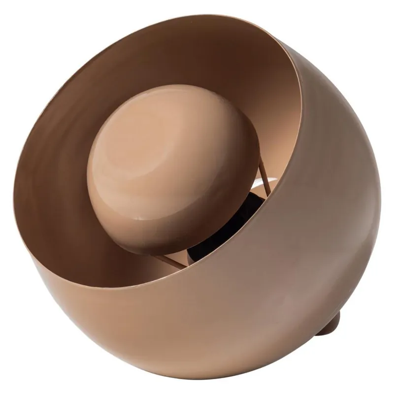 WOOOD Mero Tafellamp 20xØ21 cm - Metaal - Hoogglans Lichtroze Koop Online