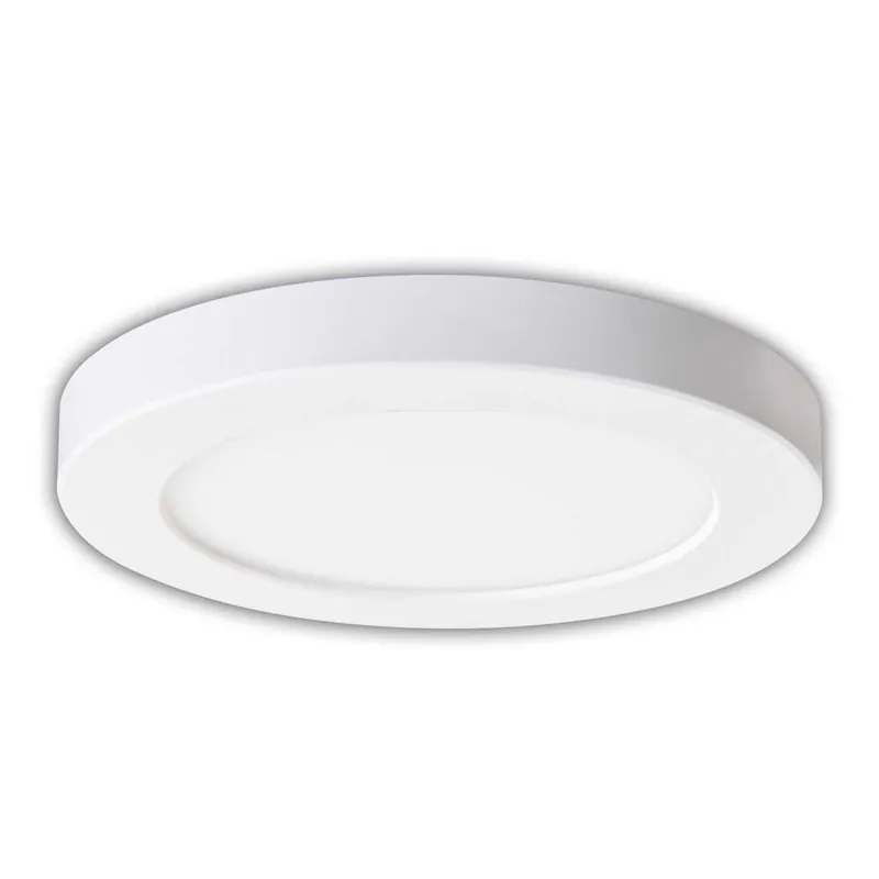 Laatste Versie LED plafondlamp, metaal, wit, CCT, D 16,5 cm