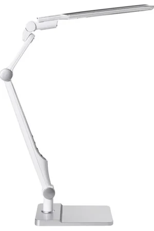 PEGASI - Bureaulamp LED - Zilver - Synthetisch materiaal Nieuw