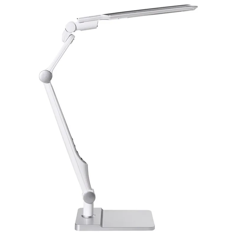 PEGASI - Bureaulamp LED - Zilver - Synthetisch materiaal Nieuw
