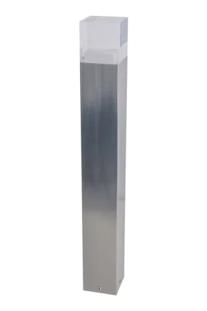 Veilige Betaling LED vloerlamp voor buiten, metaal, IP44, zwart, H 62 cm