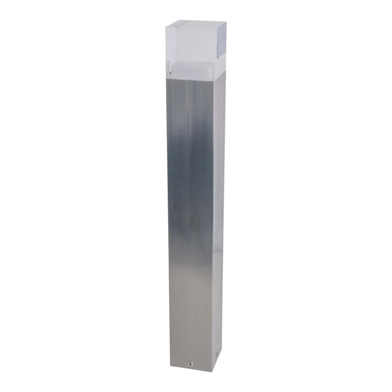 Veilige Betaling LED vloerlamp voor buiten, metaal, IP44, zwart, H 62 cm