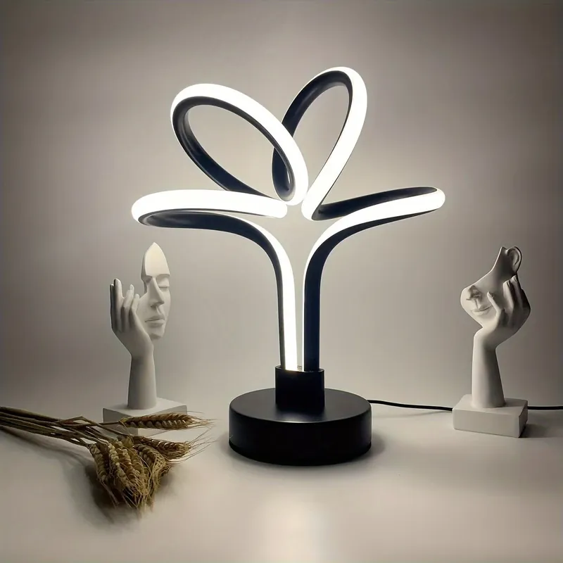 Koop Online LumiNordic - Moderne Noords Geïnspireerde USB LED Tafellamp