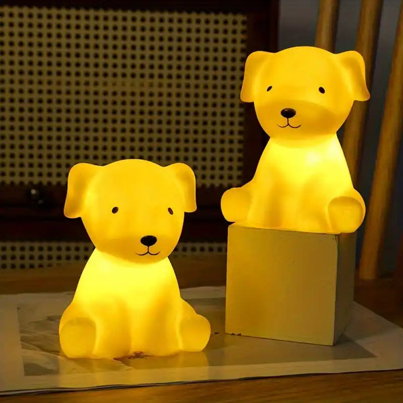 PuppyGlow - Schattige Cartoon Hondenlamp met Warm Licht voor Kamerdecoratie Express Levering