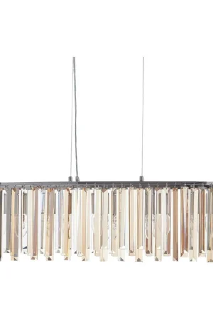 Aanbieding MANDEO - Kroonluchter - Zilver - IJzer