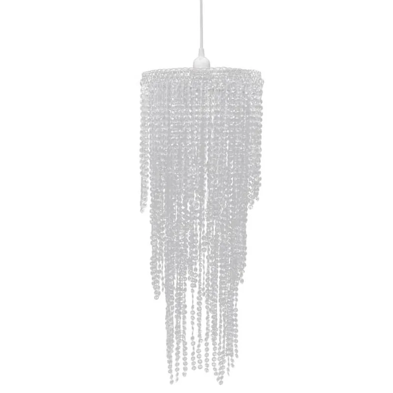 vidaXL - Plafondlamp - Transparent - Staal - 26 x 70 cm Op = Op