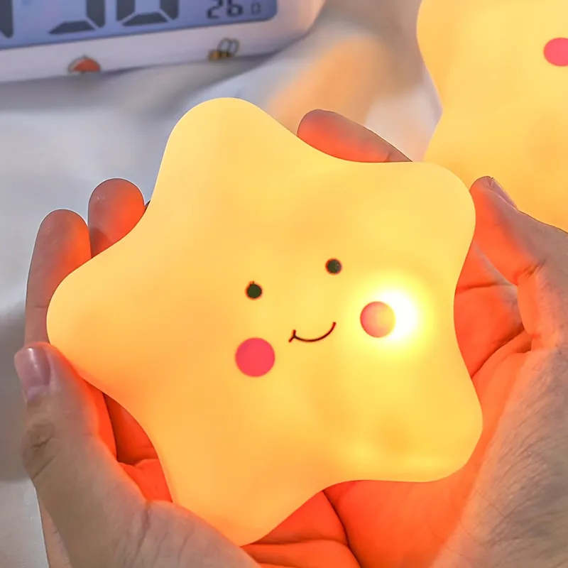 StarGlow - Schattig Pentagram Nachtlampje voor Slaapkamer & Kinderkamer Weekendaanbieding