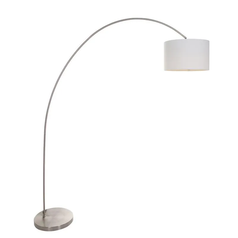 Koop Vandaag Mexlite Vloerlamp solva - mat chroom - 170x180 cm