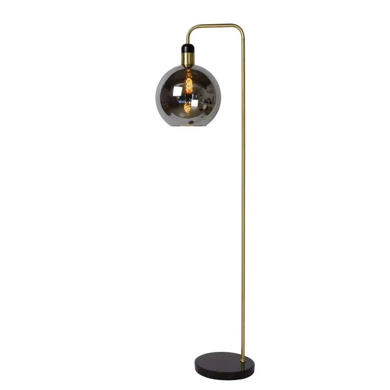 Lucide vloerlamp Julius - grijs - 28x44x158 cm Snelle Levering