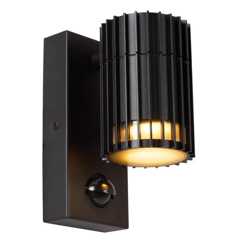 Lucide TIMBALA Wandspot - Zwart Veilige Betaling