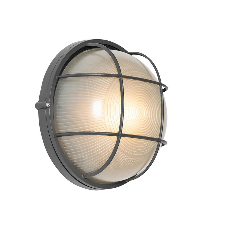 Uitverkoop Qazqa wandlamp hanneke grijs e27