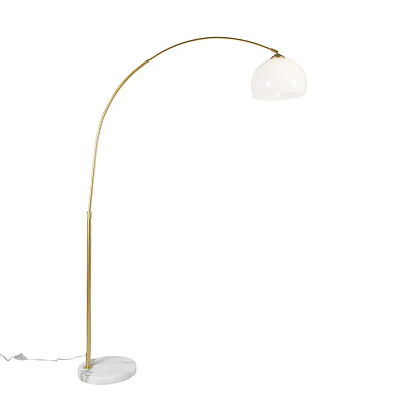 Qazqa booglamp arc-basic goudkleurig e27 Actieprijs