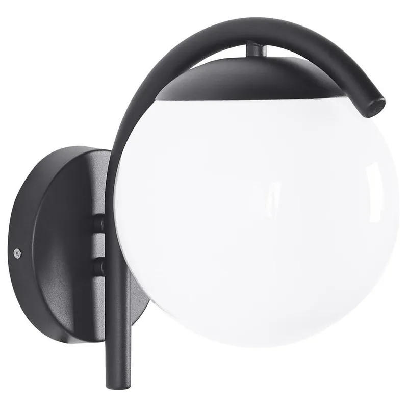 Populair KULSI - Tuin wandlamp - Matzwart - Metaal