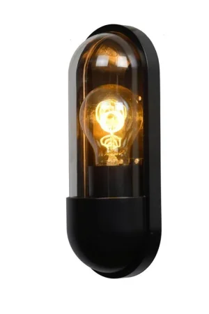 Goedkoop Lucide CAPSULE Wandlamp - Zwart