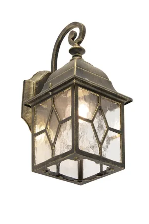 Qazqa wandlamp london bronskleurig e27 Lage Kosten