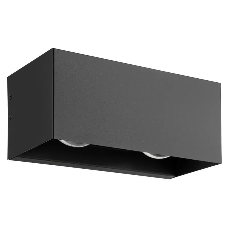 Fabrieksprijs EGLOLesmoWandlampBuiten-LED-24cm-Zwart