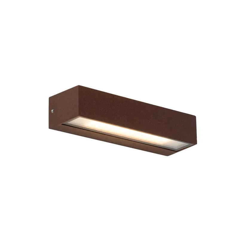 Qazqa wandlamp steph bruin geïntegreerde led Lage Prijs