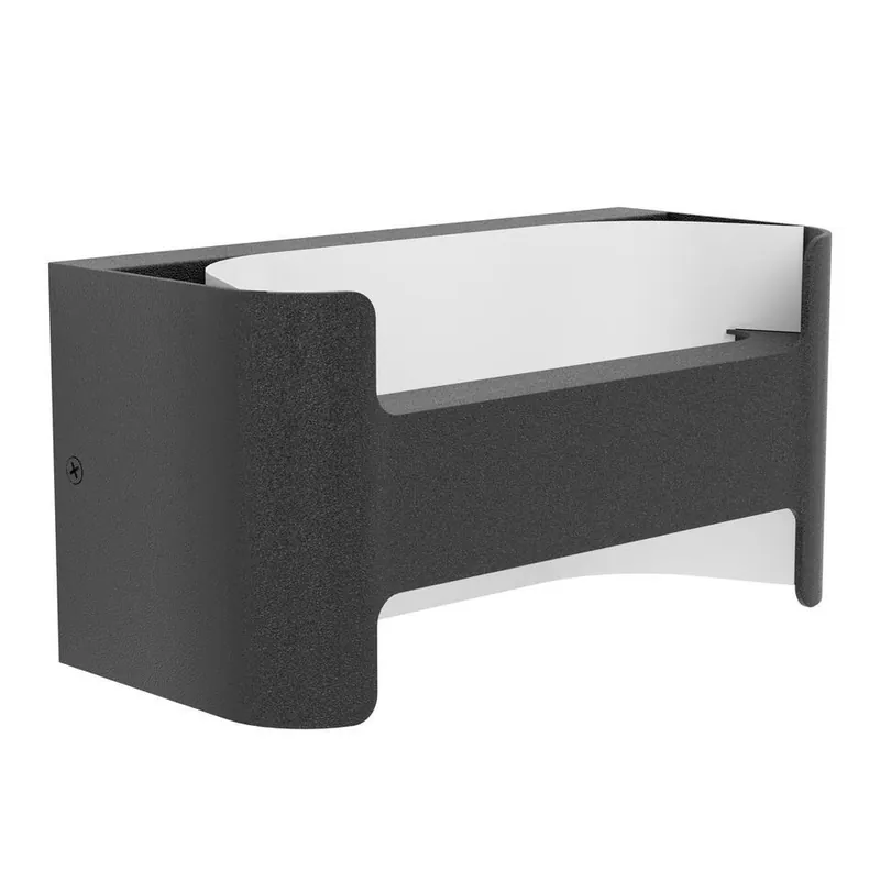 EGLO Passirano Wandlamp - LED - 24 cm - Zwart/Wit Uitverkoop