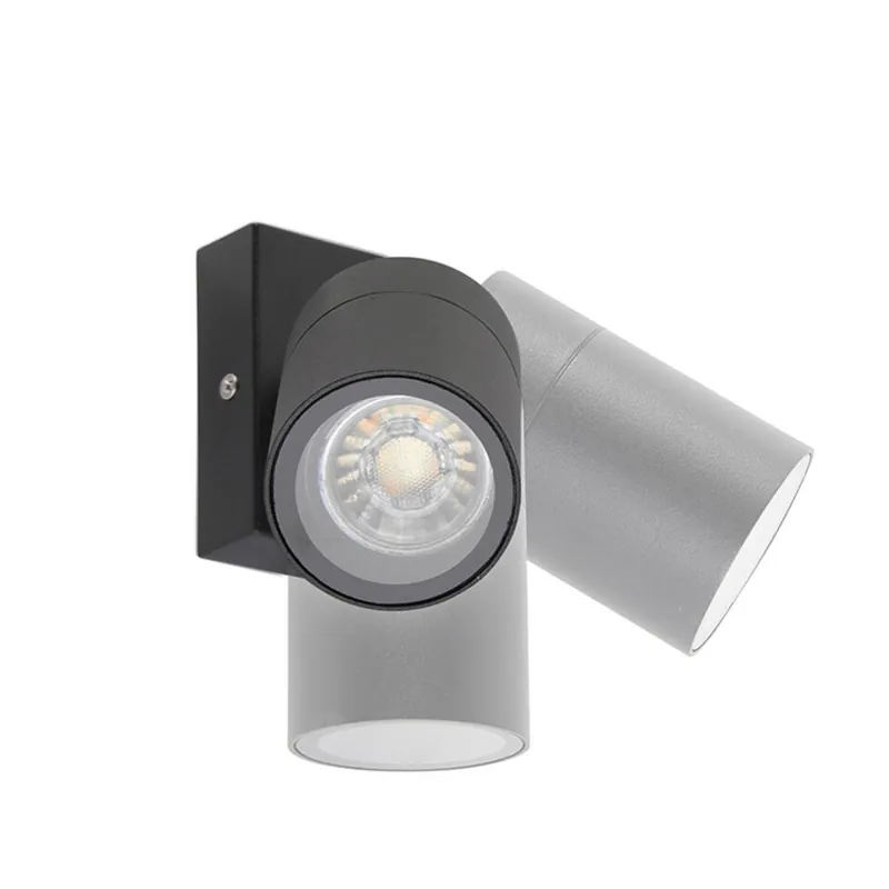 Qazqa verstelbare wandlamp solo zwart gu10 Betaalbaar