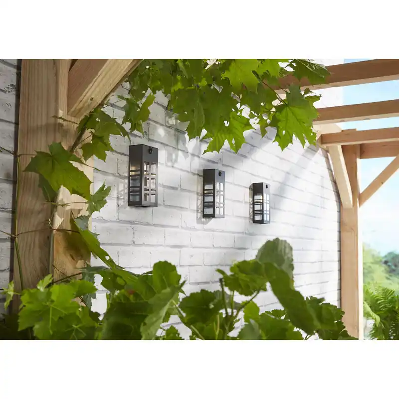 Hoge Kwaliteit Solar hybride intelligente wandlamp Oregon 10/50LM PIR