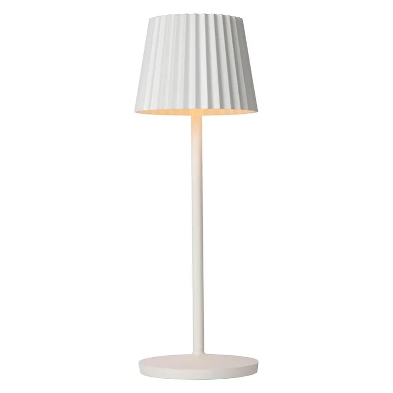 Weekendaanbieding Lucide JUSTINE Tafellamp - Wit