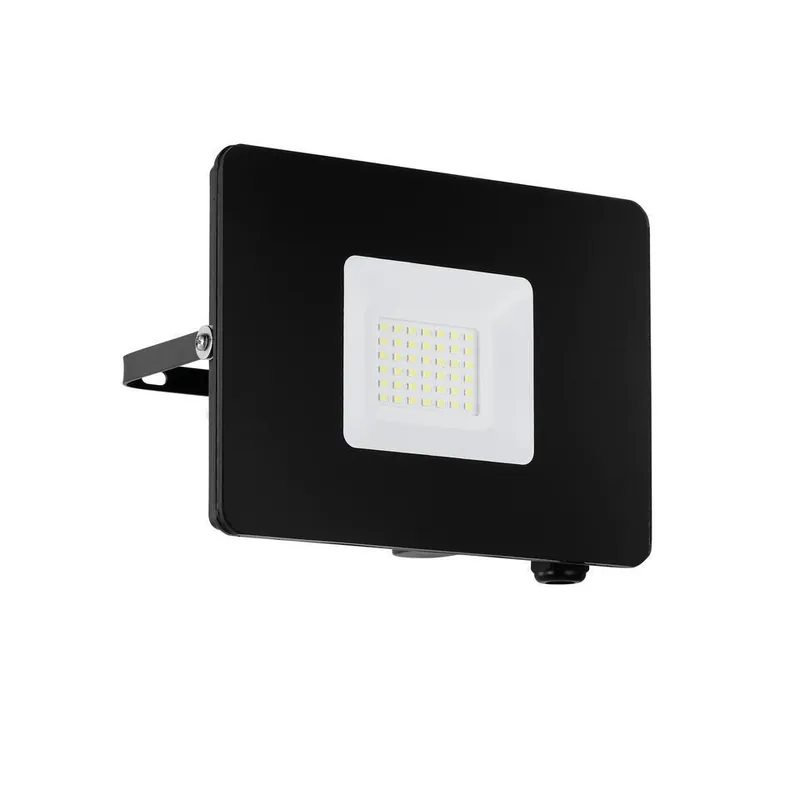 EGLO Faedo 3 Wandlamp - LED - Aluminium/Glas - Zwart Beperkt Aanbod