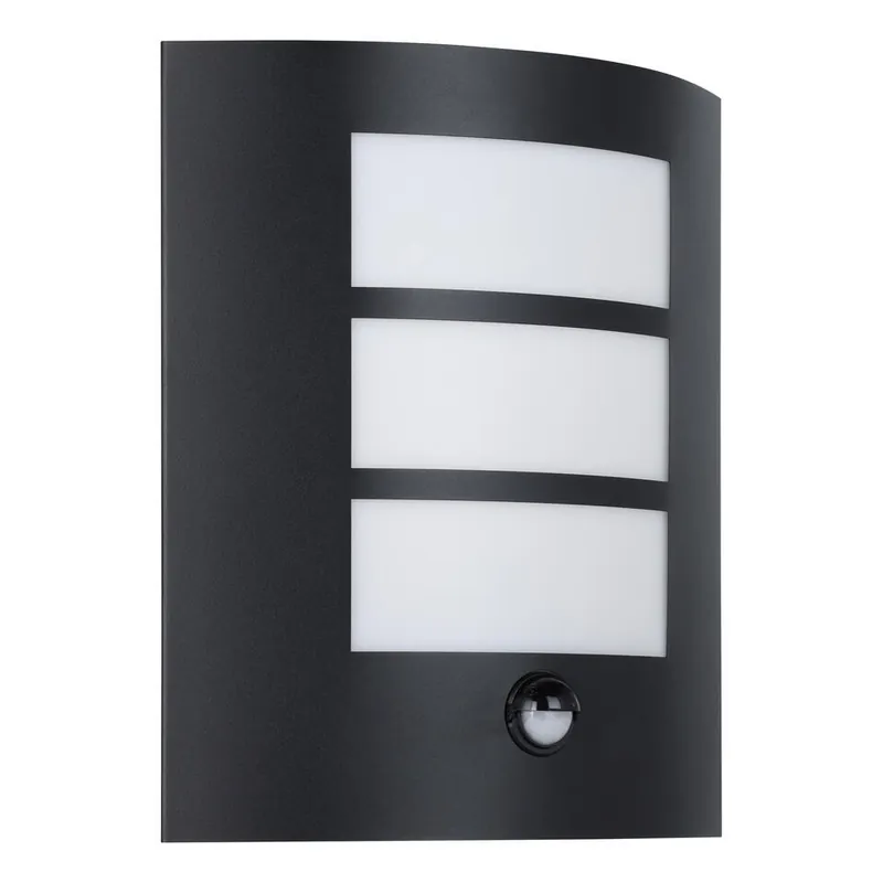 EGLO City Wandlamp - E27 - 23.5 cm - Zwart Veilige Betaling
