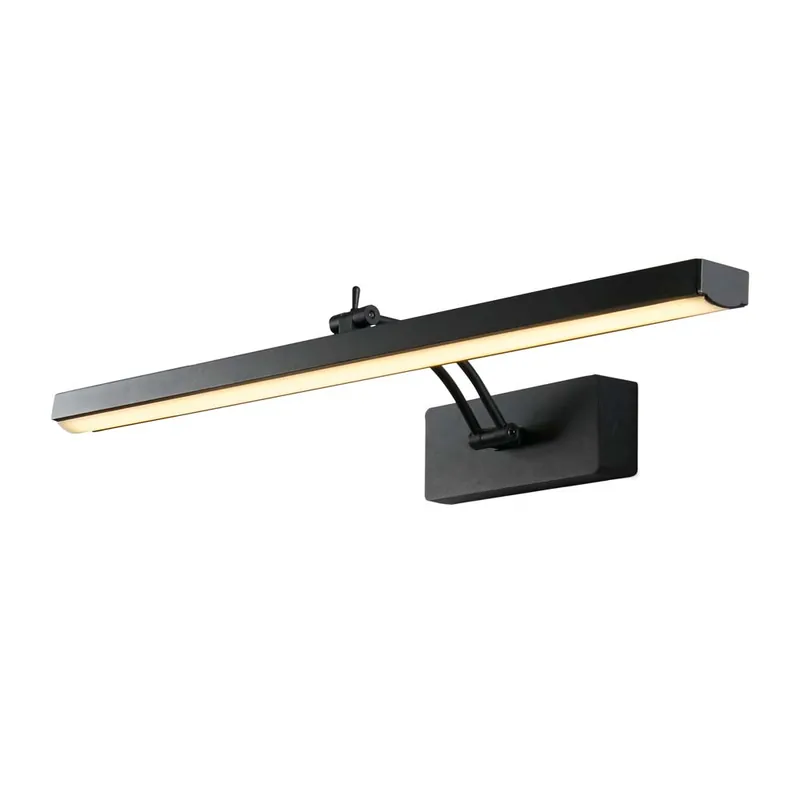 LED wandlamp, fotolamp, zwart, beweegbare spot, B 60,5 cm Beste Prijs