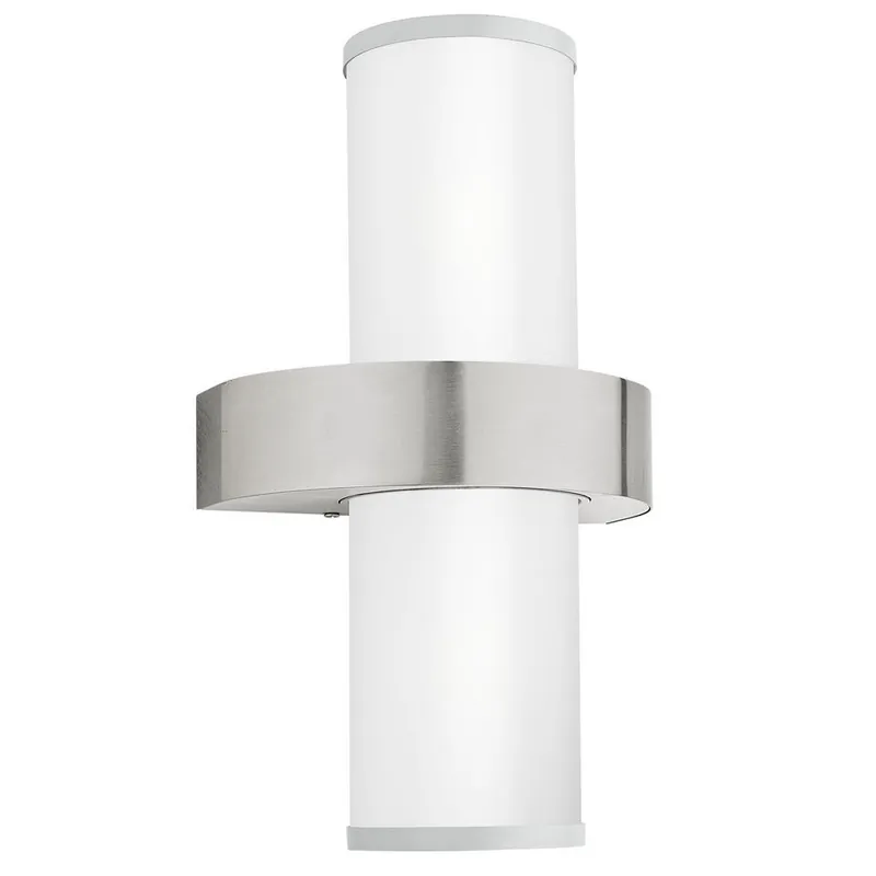 Aanbieding EGLO Beverly Wandlamp - E27 - 35 cm - Zilver/Wit