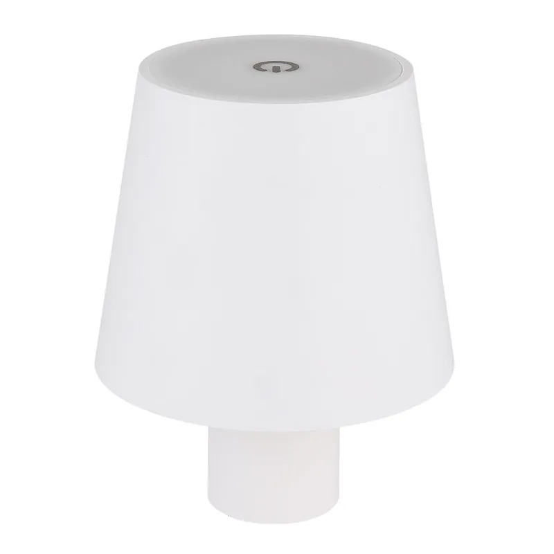 Betrouwbaar LED tafellamp, flessenlamp, touchdimmer, oplaadbare batterij, H 13cm