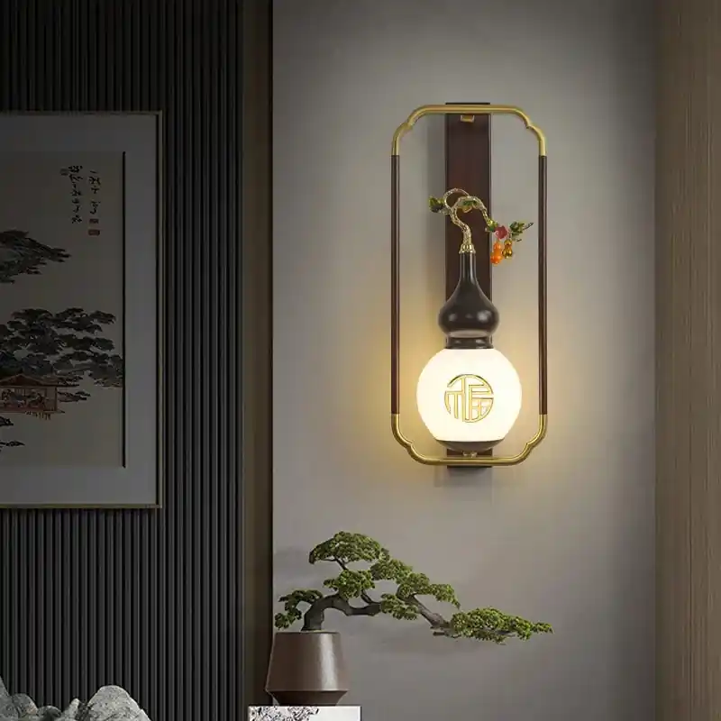 MessingLuxe - Eigentijdse Wandlamp Dagaanbieding