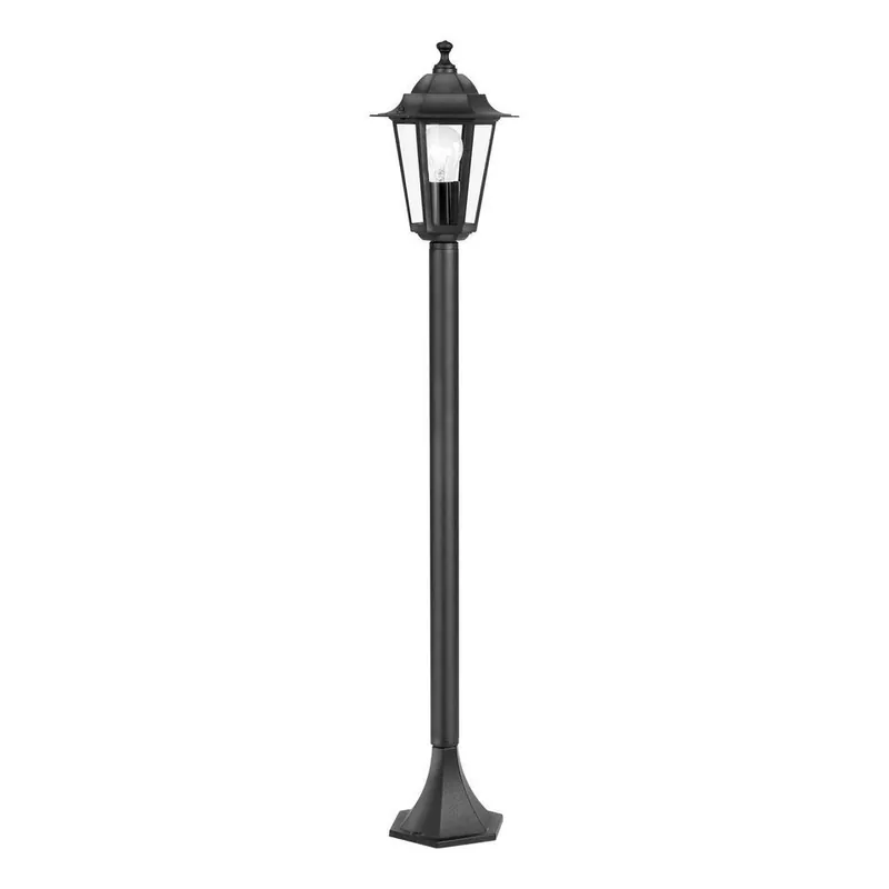 EGLO Laterna 4 Sokkellamp - Staande lamp - - E27 - 20.5 cm - Zwart Premium