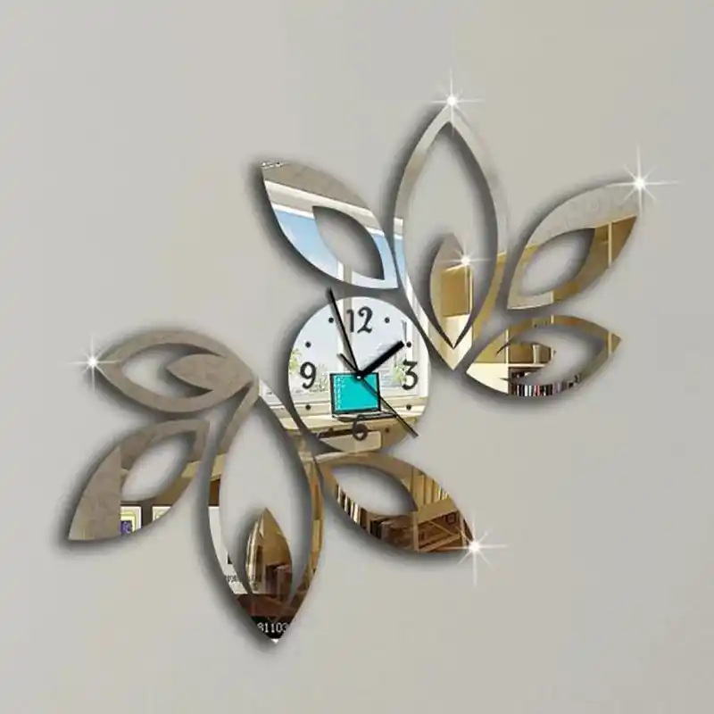 DecoTime - Moderne 3D Acryl Wandklok Gratis Retour