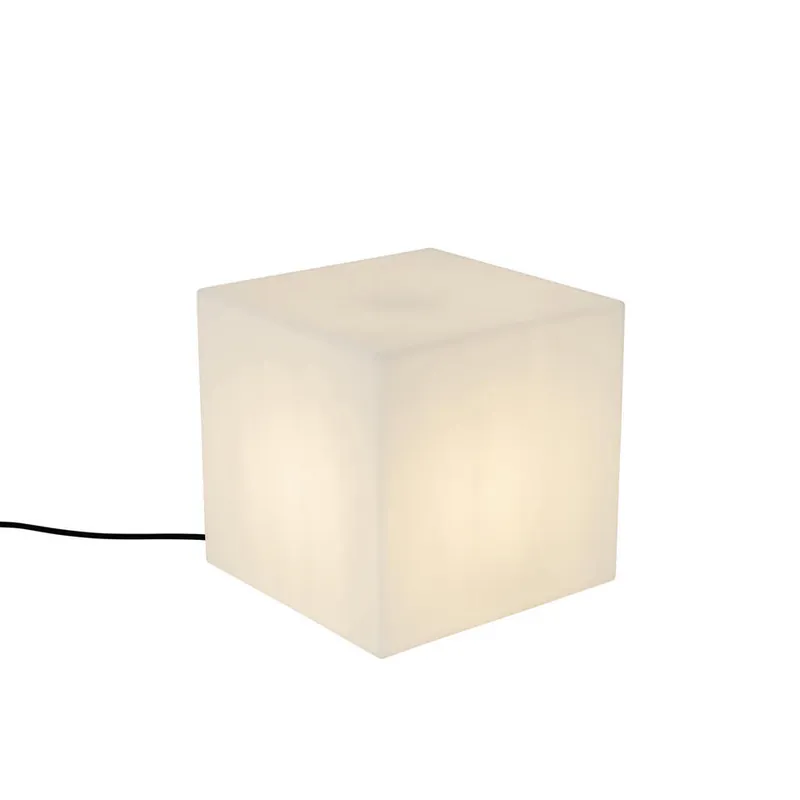 Beste Prijs Qazqa vloerlamp nura wit e27