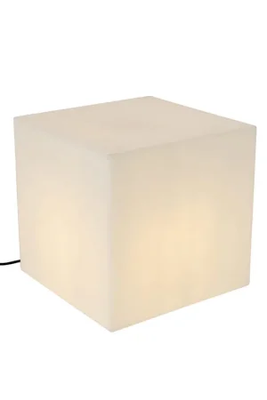 Beperkt Aanbod Qazqa vloerlamp nura wit e27
