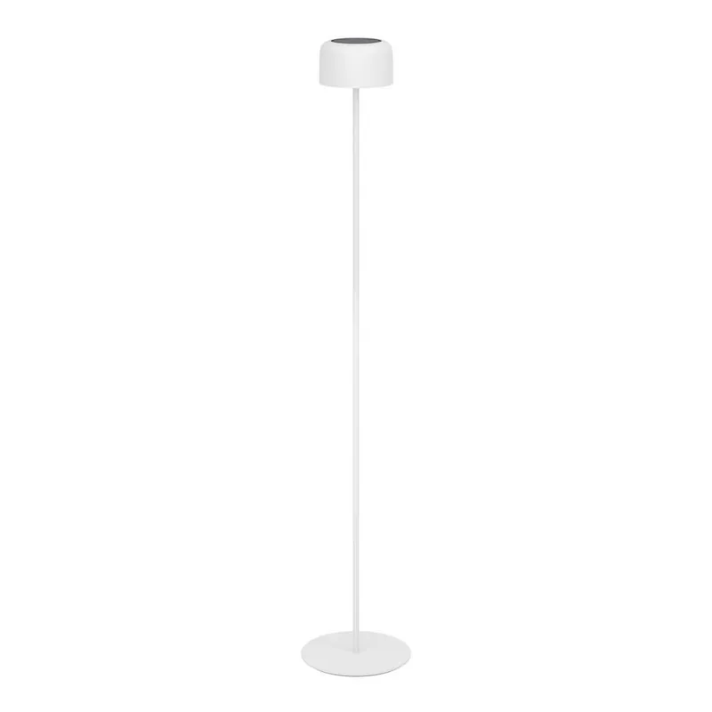 Rechtstreeks Van De Fabrikant EGLO Roccanova-L Vloerlamp - Solar - 120 cm - Wit - Oplaadbaar