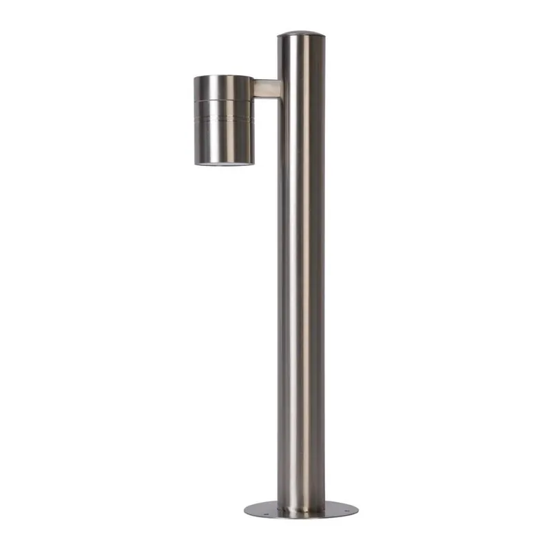 Gratis Verzending Lucide LED sokkellamp buiten ARNE IP44 - mat chroom - Ø6,3 cm