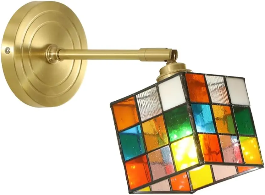 FlexiGlow - Moderne Wandlamp met Glazen Kubusontwerp – Verstelbaar en Ruimtebesparend Bestel Nu