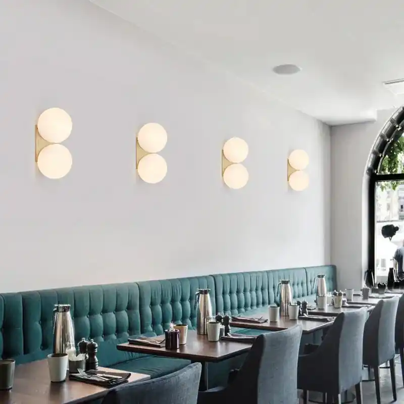 Lage Prijs Wandlamp Wandverlichting Goud Glas Modern Dubbel