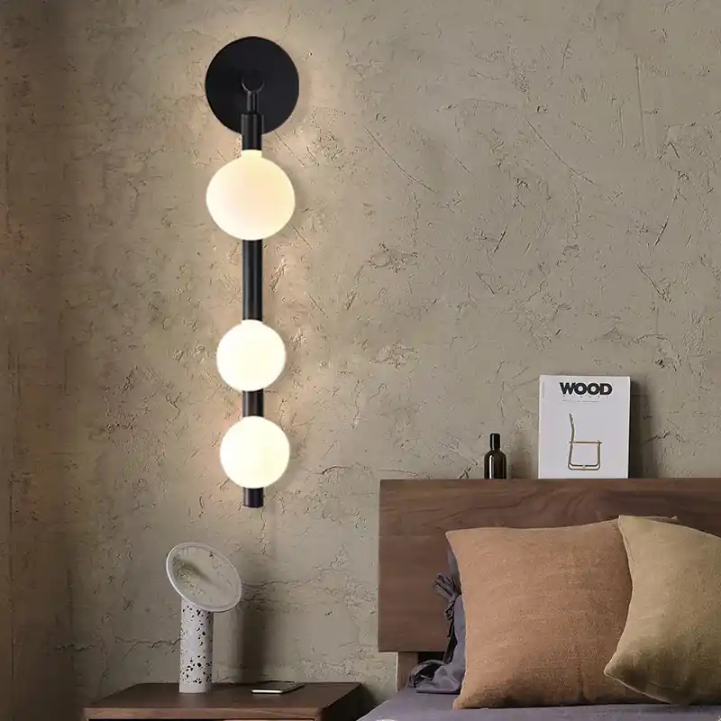 Actieprijs GlowSphere - Moderne LED Wandlamp met Bolontwerp voor Stijlvolle Binnenverlichting