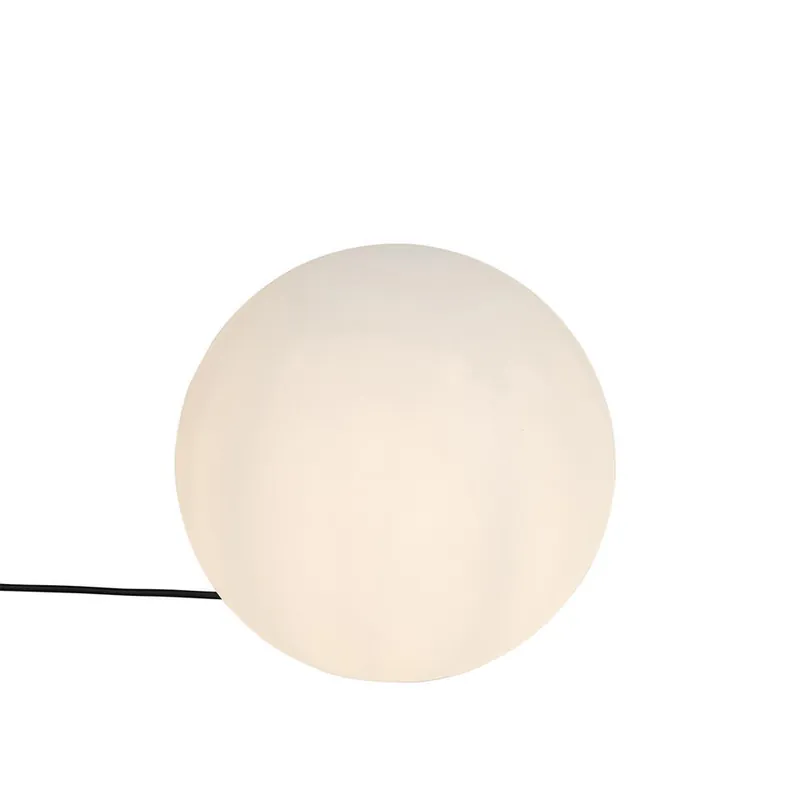 Finale Uitverkoop Qazqa vloerlamp nura wit e27